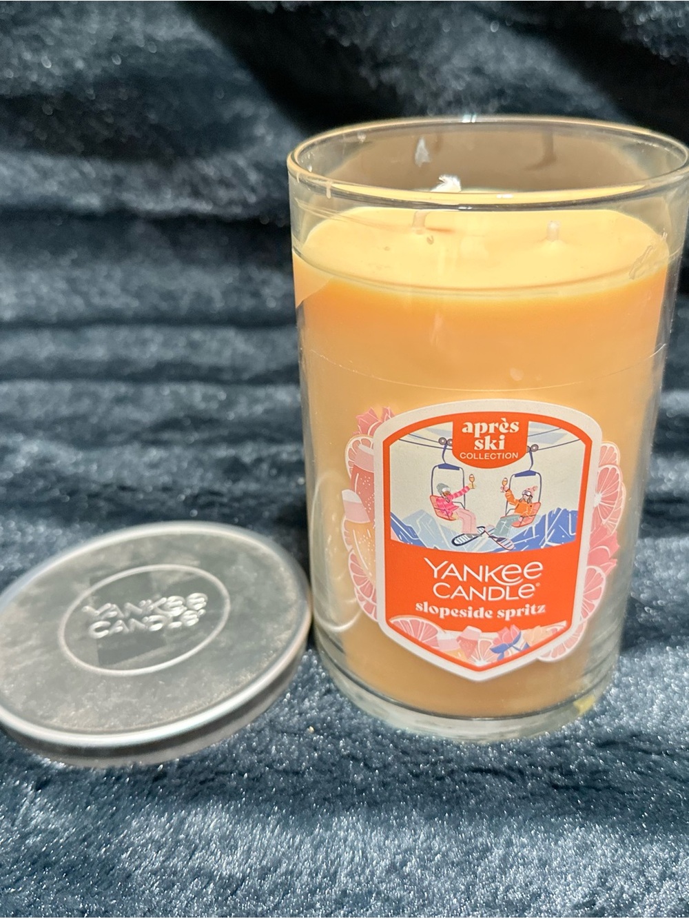 New Yankee Candle 20 Oz.Apres Ski Collection Slope Side Spritz Large Jar Candle
